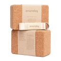 Yoga Block + Strap Set by Ananday