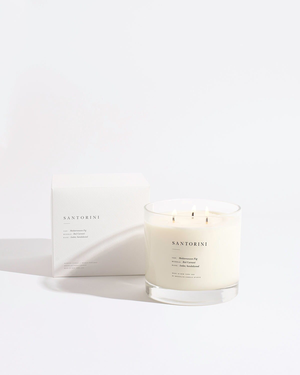 Santorini Maximalist 3-Wick Candle by Brooklyn Candle Studio