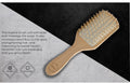 Natural Wooden Detangling Hair Brush by Choixe