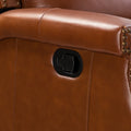 Genuine Leather Swivel Rocker Recliner by Blak Hom