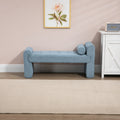 Loop Gauze Modern Ottoman Bench by Blak Hom