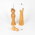 Bamboo Mr. & Ms. SALT & PEPPER MILLS by Peterson Housewares & Artwares