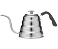 Pour Over Gooseneck Coffee Kettle with Thermometer by Barista Warrior