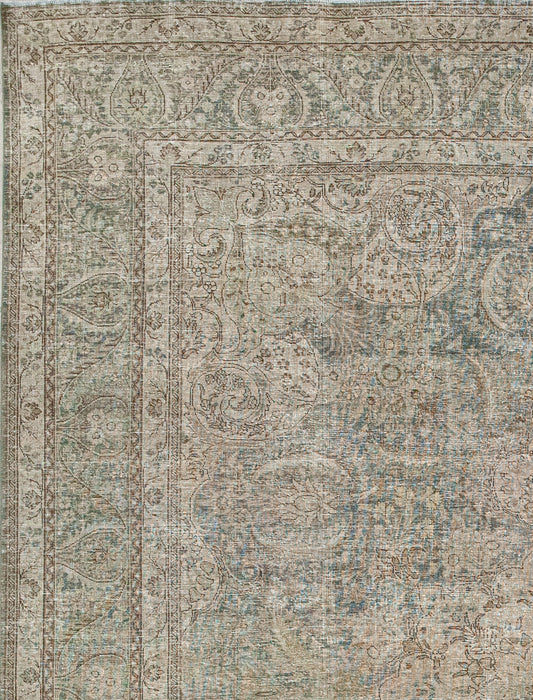 Vintage Tabriz 9'3" x 12'3" by Mode-De-Vie