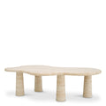 Isernia Travertine Coffee Table by Mode-De-Vie