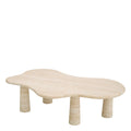 Isernia Travertine Coffee Table by Mode-De-Vie