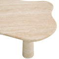 Isernia Travertine Coffee Table by Mode-De-Vie