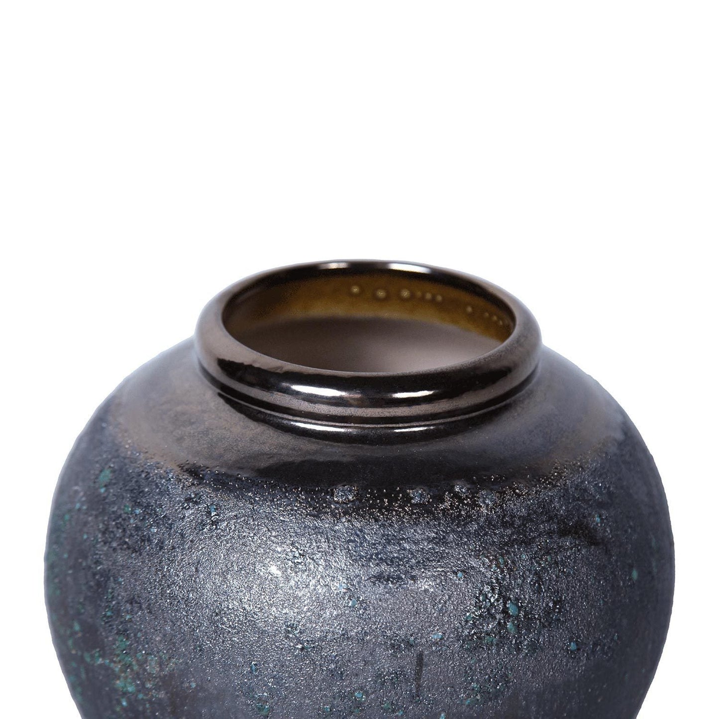 Vintage Smoke Ceramic Vase by Blak Hom