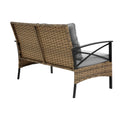 4 Piece Rattan Wicker Patio Set by Blak Hom