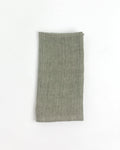 Stone Washed Linen Hemmed Dinner Napkins by Creative Women