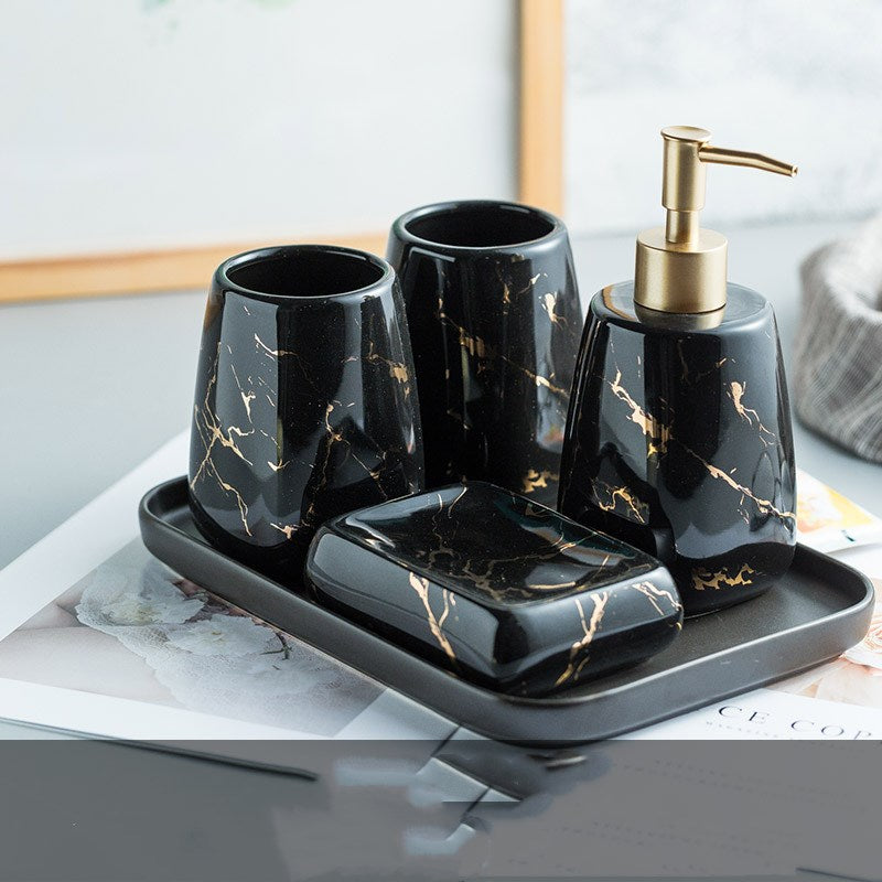 Bathroom Ceramic set by Blak Hom