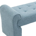 Loop Gauze Modern Ottoman Bench by Blak Hom