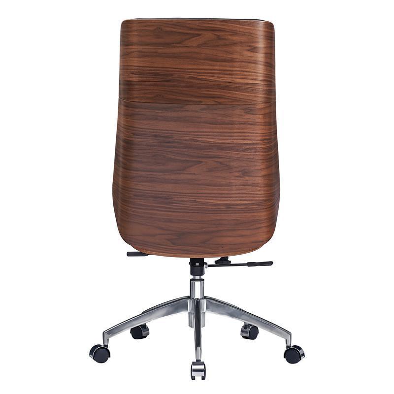 Genuine Leather Office Chair by Blak Hom