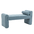 Loop Gauze Modern Ottoman Bench by Blak Hom