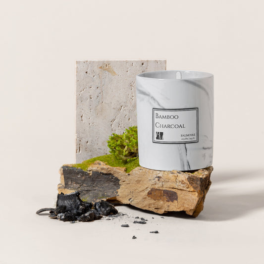 Bamboo Charcoal Soy Wax Candle by PALMOIRE