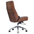 Genuine Leather Office Chair by Blak Hom