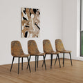 Dining Table and 4 Modern Dining Chairs by Blak Hom