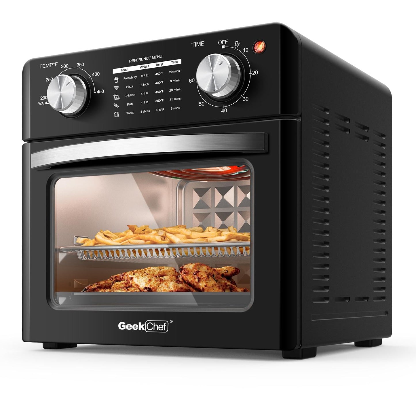 Air Fryer 10QT, Countertop Toaster Oven by Blak Hom