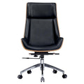 Genuine Leather Office Chair by Blak Hom