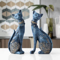 Figurine Decorative Resin Cat statue by Blak Hom