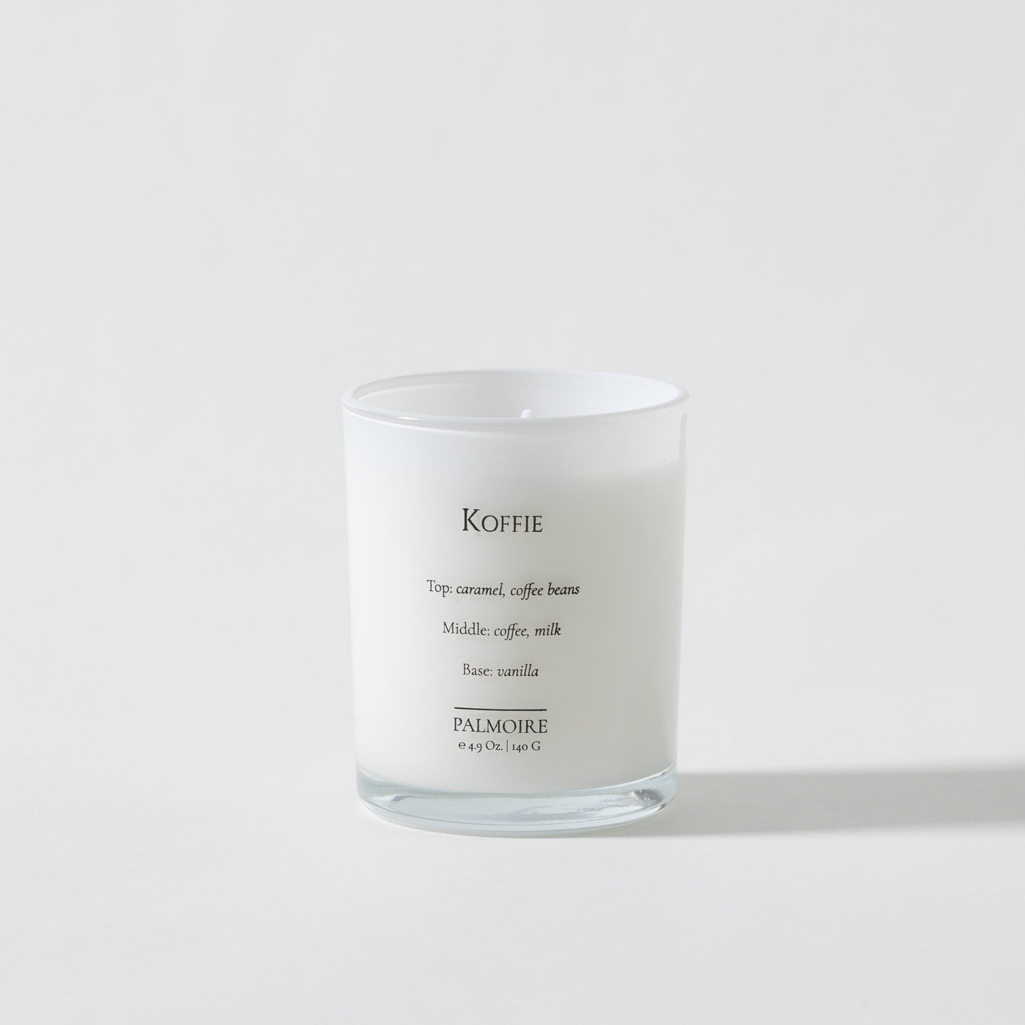 Koffie Soy Wax Candle by PALMOIRE