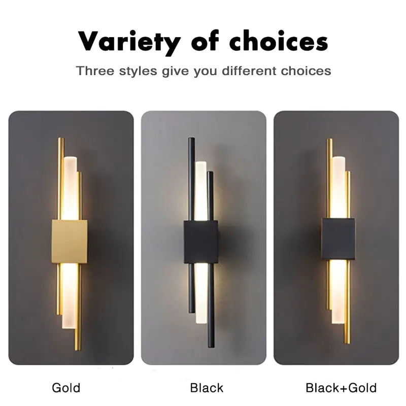 Modern LED Wall Lamp by Blak Hom