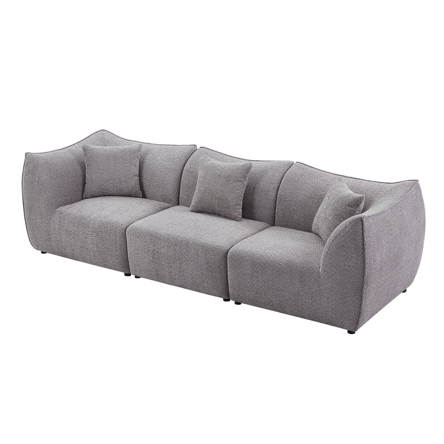 Deep Seats Modern 3 Seats Sofa by Blak Hom