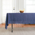 Stone Washed Linen Tablecloth by Creative Women