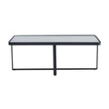 Minimalism Rectangle Coffee Table With Sintered Stone Top by Blak Hom