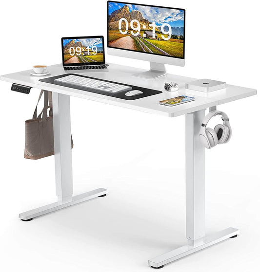 Electric Height Adjustable Standing Desk by Blak Hom