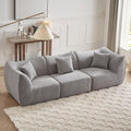 Deep Seats Modern 3 Seats Sofa by Blak Hom