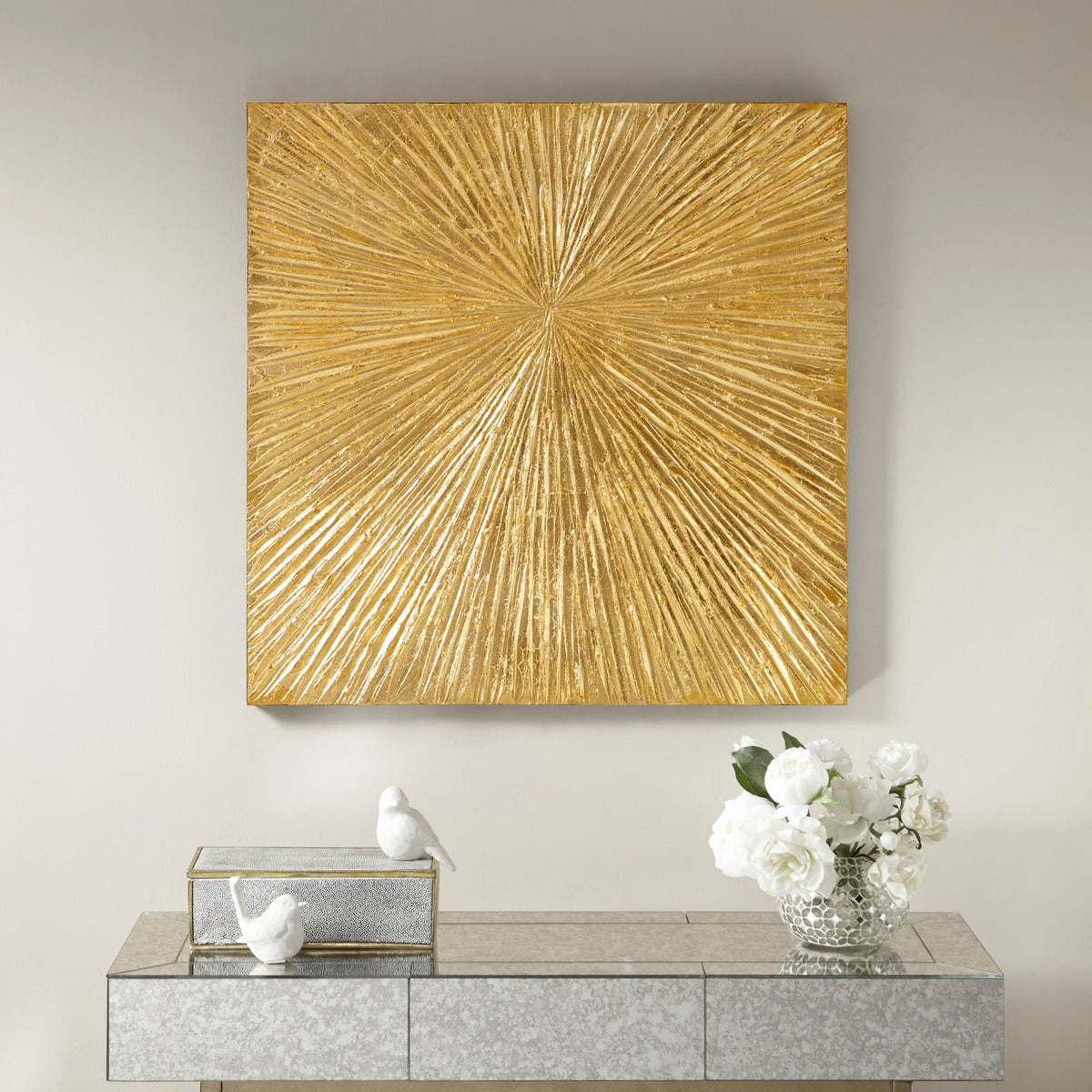 Hand Painted Dimensional Resin Wall Art by Blak Hom