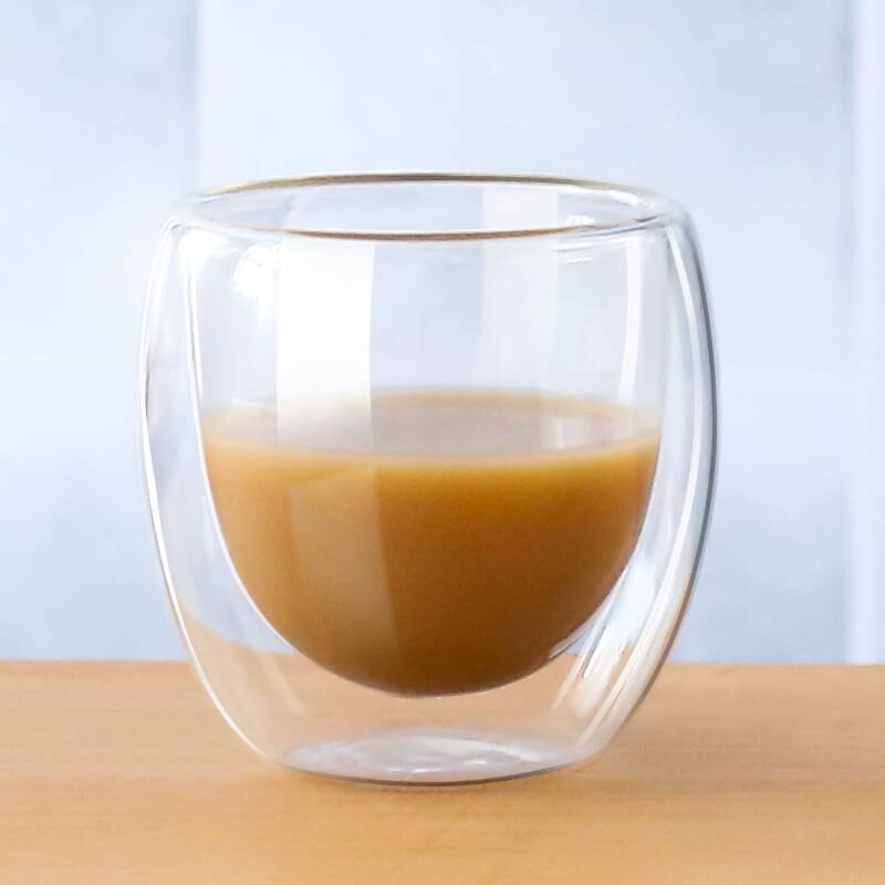 Double Wall Glass Mug by Blak Hom