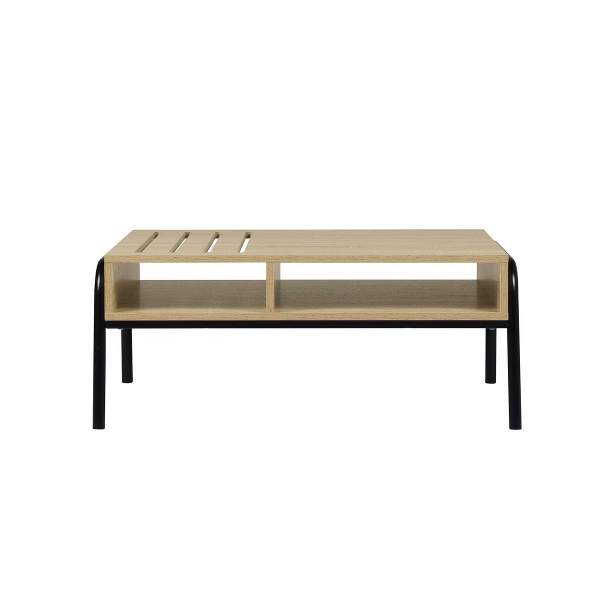 Rectangular Coffee Table with Storage by Blak Hom