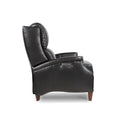 Genuine Top Grain Leather Power Recliner by Blak Hom