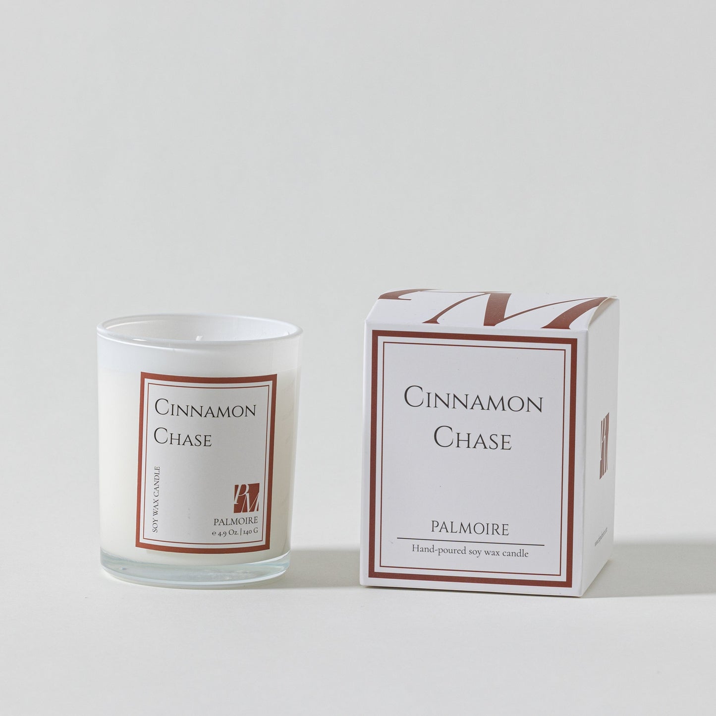 Cinnamon Chase Soy Wax Candle by PALMOIRE