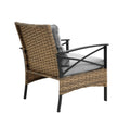 4 Piece Rattan Wicker Patio Set by Blak Hom