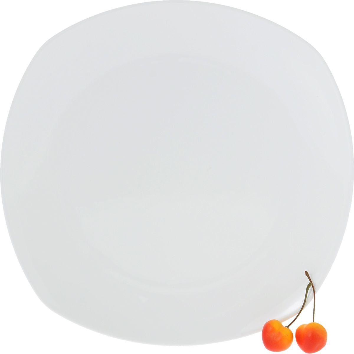 White Square Platter 11.5" inch X 11.5" inch | 29.5 X 29.5 Cm by Wilmax Porcelain