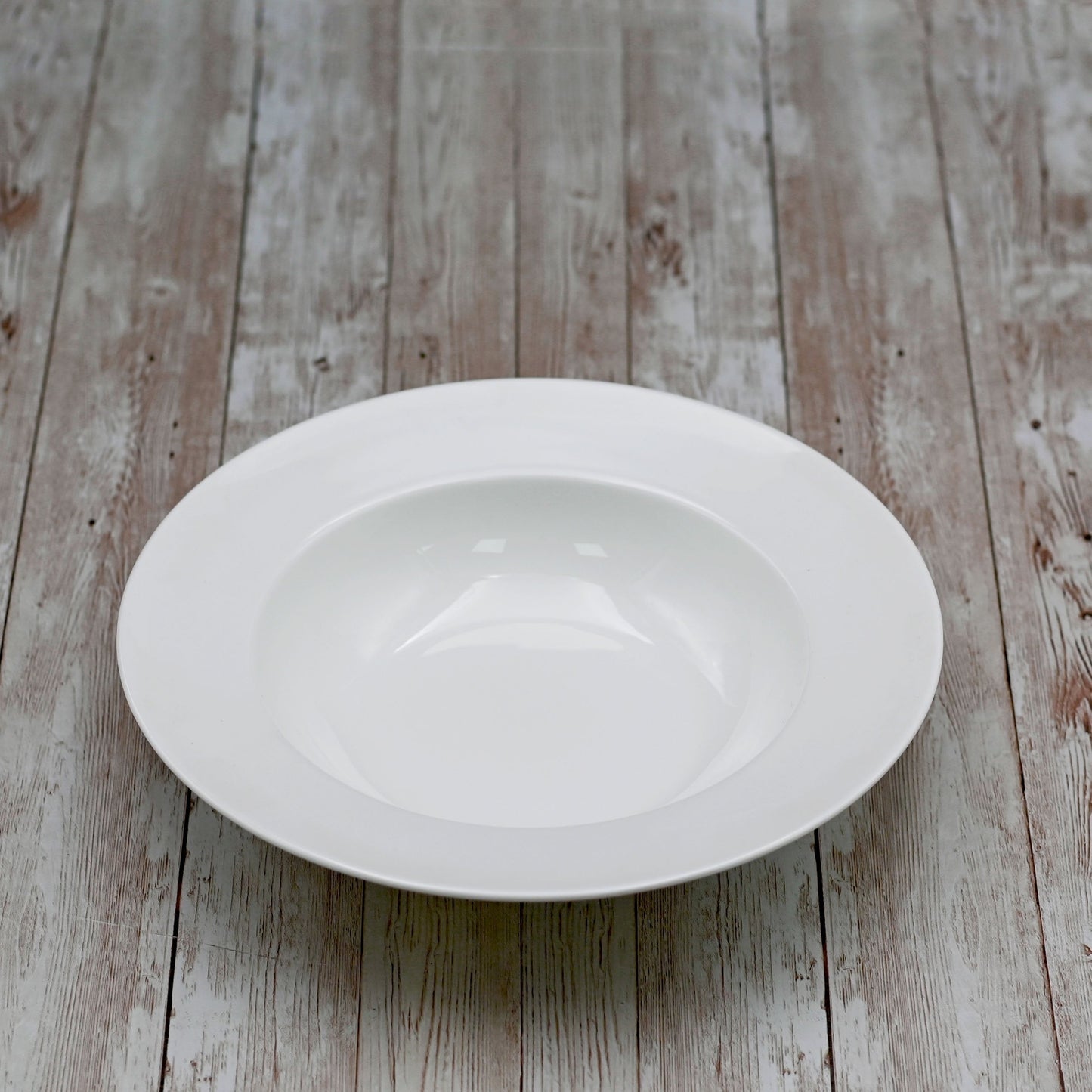 Set Of 3 White Deep Plate 10" inch | 25.5 Cm 20 Oz | 600 Ml by Wilmax Porcelain