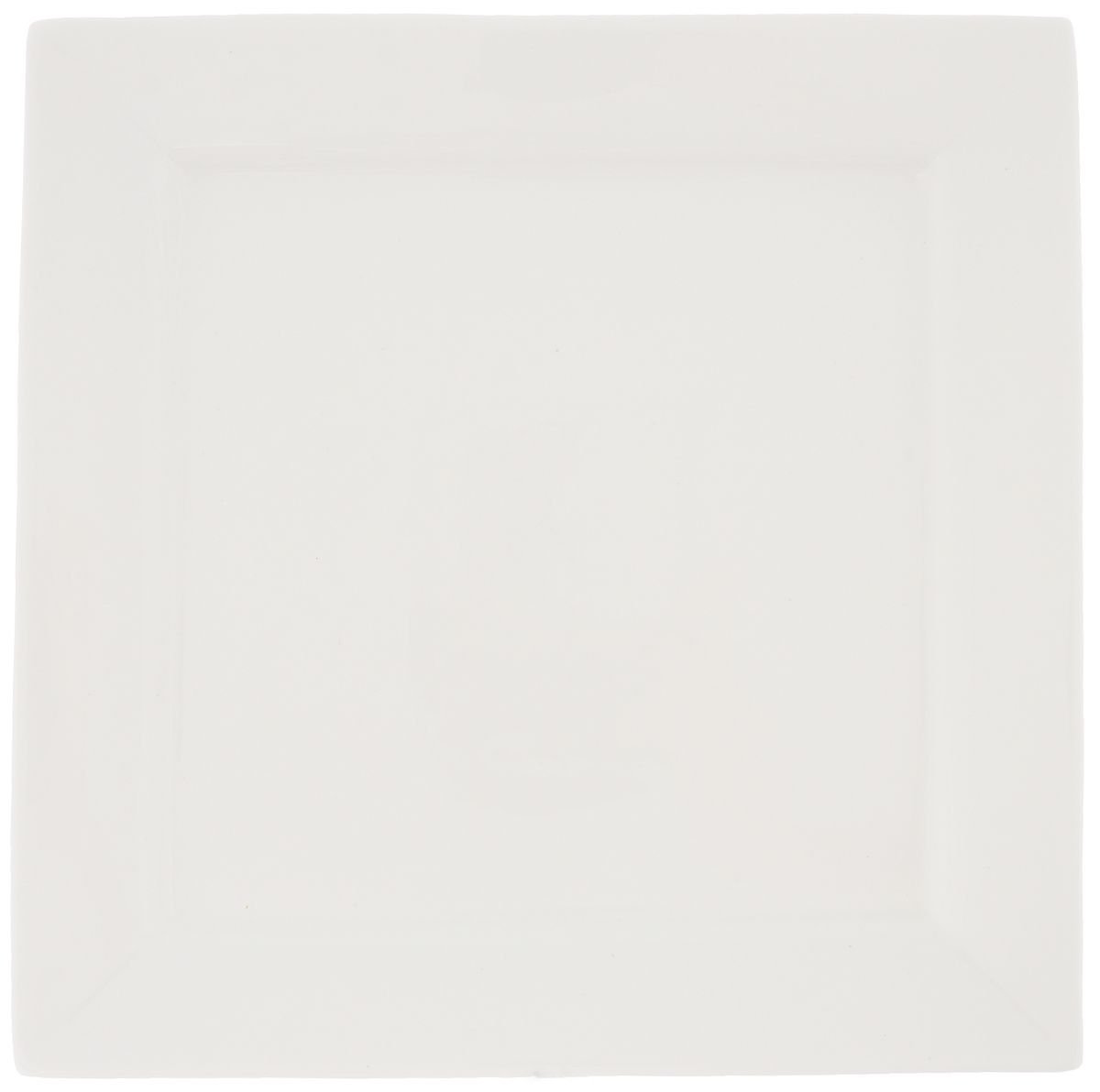 Set Of 3 White Dinner Plate 10" inch X 10" inch| 25 X 25 Cm by Wilmax Porcelain