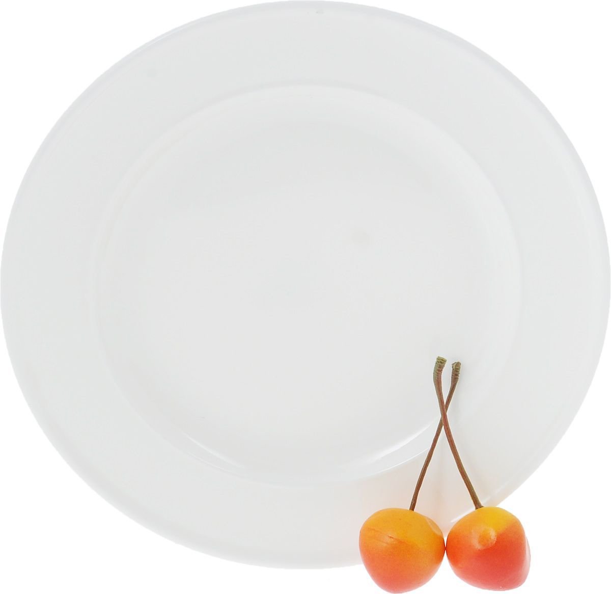 Set Of 12 White Dessert Plate 7" inch | 18 Cm by Wilmax Porcelain