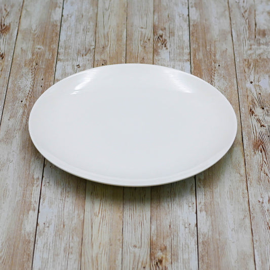 Set Of 6 White Dinner Plate 10" inch | 25.5 Cm by Wilmax Porcelain