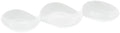 Set Of 3 White Divided Sauce Dish 14.5" inch | 37 Cm by Wilmax Porcelain