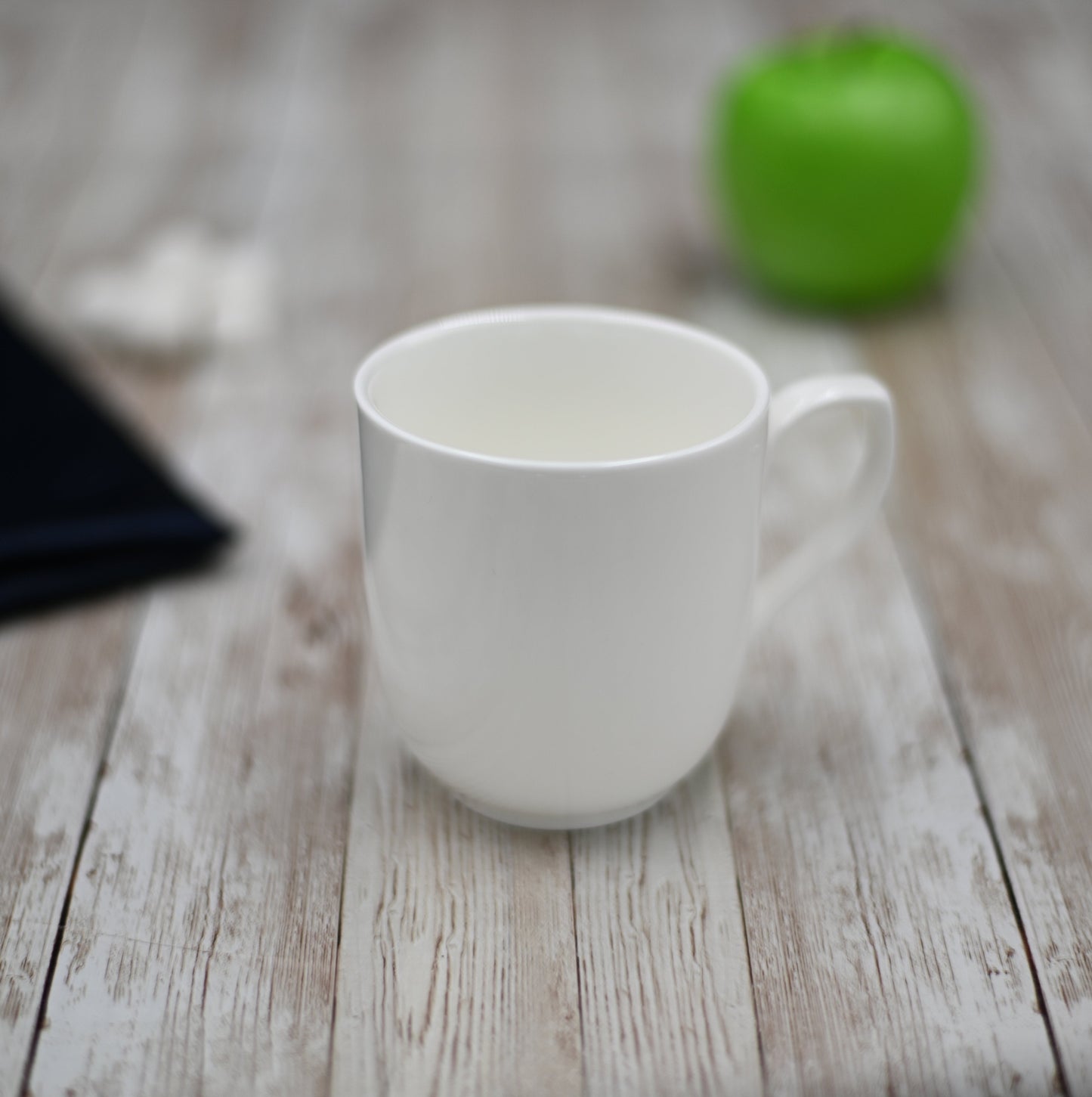 Set Of 6 White Mug 9 Oz | 270 Ml by Wilmax Porcelain