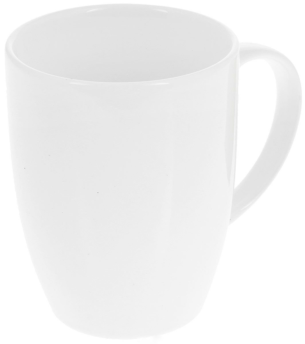 Set Of 6 White Mug 16 Oz | 460 Ml by Wilmax Porcelain