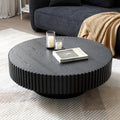 Modern Handcraft Drum Coffee Table by Blak Hom