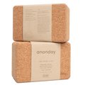 Cork Yoga Block Set by Ananday