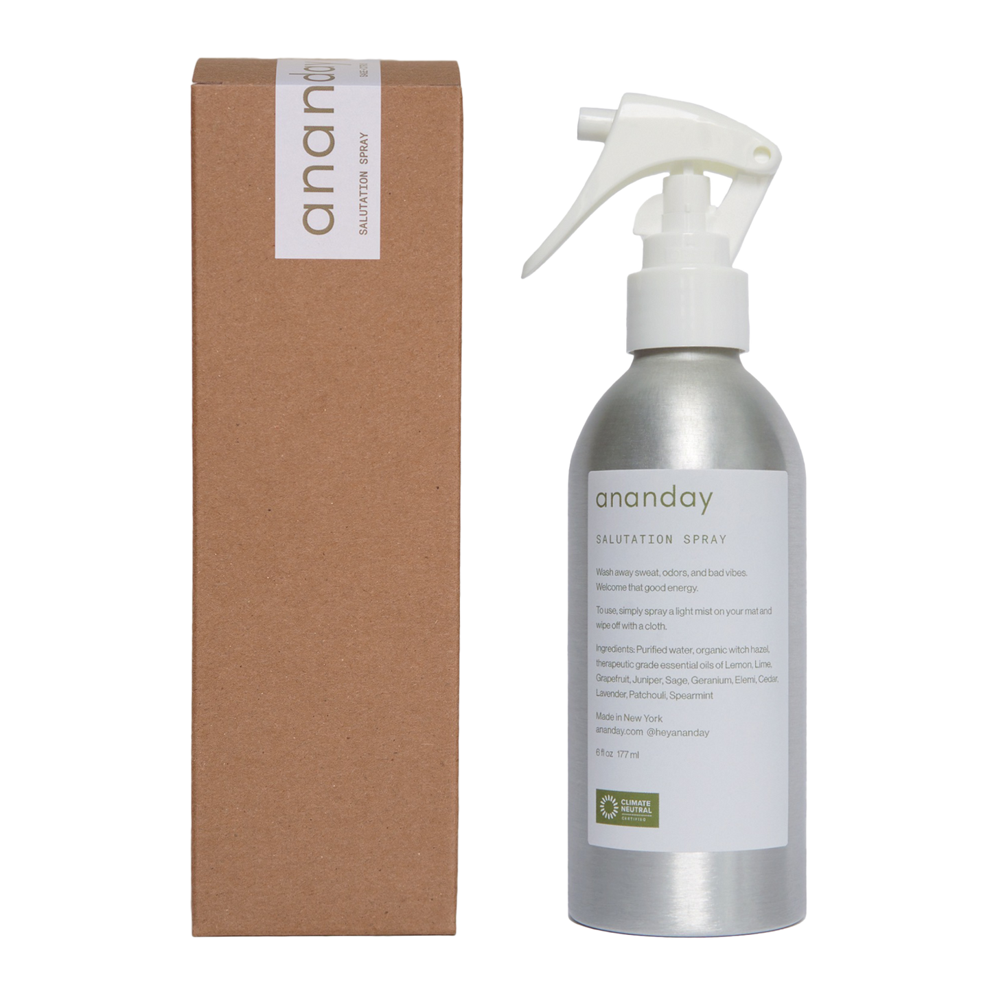 Sage & Citrus Mat Cleaner (Spray) by Ananday