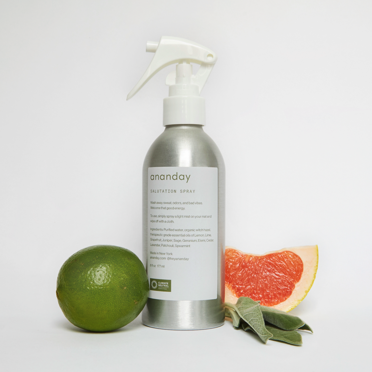 Sage & Citrus Mat Cleaner (Spray) by Ananday