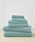 Lilly Cotton Bamboo Blended Towel Bundle - Set of 6 by Blue Loom